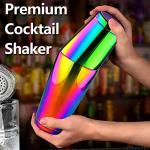 Stainless Steel 2-Piece Boston Cocktail Shaker Set