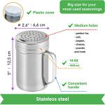 Stainless Steel Dredge Shaker Set - CUSINIUM