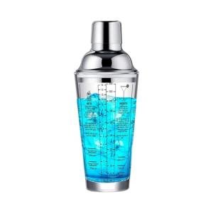 14oz Glass Cocktail Shaker with Built-in Strainer