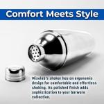 Stainless Steel 18oz Martini Cocktail Shaker