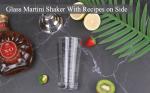 14oz Glass Cocktail Shaker with Built-in Strainer