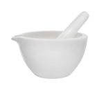 EISCO 18oz Unglazed Porcelain Mortar & Pestle Set