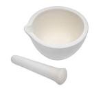 EISCO 18oz Unglazed Porcelain Mortar & Pestle Set
