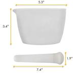 EISCO Heavy-Duty Porcelain Mortar & Pestle Set