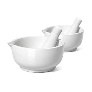 Mini Pill Crusher Set - Porcelain Mortar & Pestle