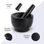 Granite Mortar and Pestle Set with Spoon