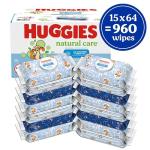 Hypoallergenic Scented Baby Diaper Wipes - 960 Count