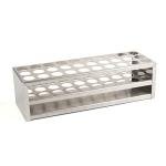 Stainless Steel 30-Hole Test Tube Rack Holder