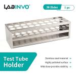 Stainless Steel 30-Hole Test Tube Rack Holder