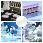 24-Socket Clear Acrylic Test Tube Rack