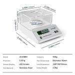 High Precision 500g Electronic Lab Balance