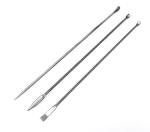 Honbay Set of 3 Stainless Steel Lab Sampling Spoons