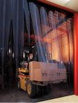 Vinyl Plastic Strip Curtain Door Kit - 10 ft Wide