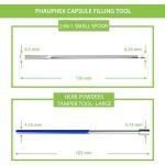 Capsule Filling Kit with Lab Spoons & Spatula