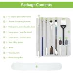 Capsule Filling Kit with Lab Spoons & Spatula