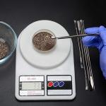 Stonylab 9-Piece Stainless Steel Lab Spoon Set