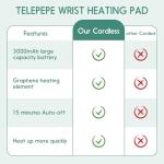 Cordless Wrist Heating Pad for Carpal Tunnel Relief