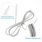 2 Pack 59" Flexible Stainless Steel Pipe Cleaners
