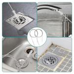 2 Pack 59" Flexible Stainless Steel Pipe Cleaners