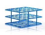 SP Bel-Art Half-Size Test Tube Rack, Blue