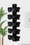 Wall-Mount Sunglasses Holder for 5 Pairs