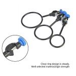 3PCS Iron Support Stand Clamps for Labs