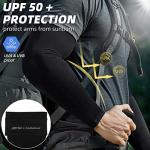UV Protection Arm Sleeves – Cooling Compression 4 Pairs