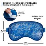 Hot & Cold Gel Bead Eye Mask for Pain Relief