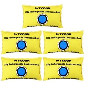 200g Rechargeable Desiccant Bags – 5 Pack