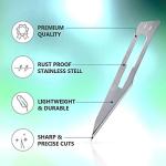 15-Pack Stainless Steel Surgical Blades and Handle