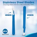 Sterile Disposable Scalpels - Box of 10