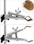 QWORK 4-Pack Steel Laboratory Stand Support Set