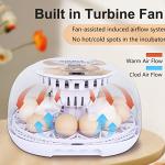 Digital Egg Incubator for Hatching 12 Eggs