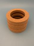 Set of 3 Cork Stand Rings for Lab Flasks