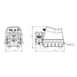 Kamoer DIP1500 Variable Speed Peristaltic Pump