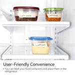 Freezer Tape, Writable, Easy Tear, 3 Rolls