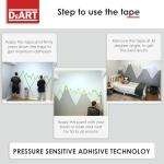 12 Pack Mini Colored Masking Tape for Arts & Crafts