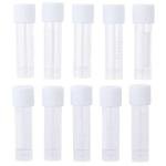 100pcs 2ml Plastic Cryogenic Vials for Labs