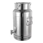 20L Stainless Steel Milk Can with Faucet & Handles