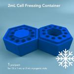 VISOSCI Cell Freezing Container for 12 Cryogenic Vials