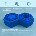VISOSCI Cell Freezing Container for 12 Cryogenic Vials