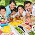 TAROSE 4-Compartment Divided Snack Serving Tray