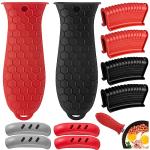 Silicone Pot Handle Covers - 10 Pack, Heat Resistant