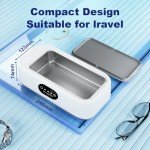 700ml Ultrasonic Jewelry Cleaner with Digital Display