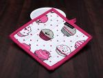 Heat Resistant Oven Mitt and Pot Holder Set