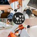 Huepar Tools Heat Gun with LCD Display & Accessories