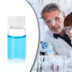 50Pack 5ml Glass Vials with White Lids