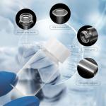 50Pack 5ml Glass Vials with White Lids