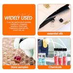 20 PCS 20 ML Clear Glass Vials with Caps