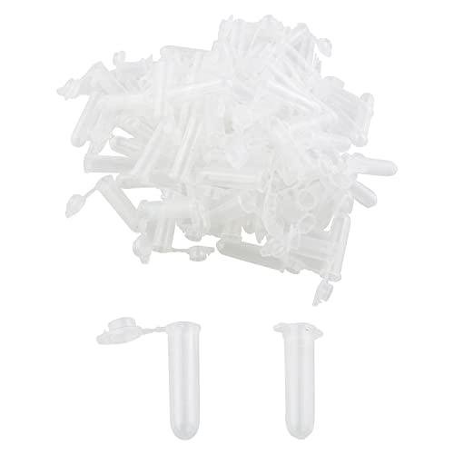 100pcs 2ml Microcentrifuge Tubes with Caps